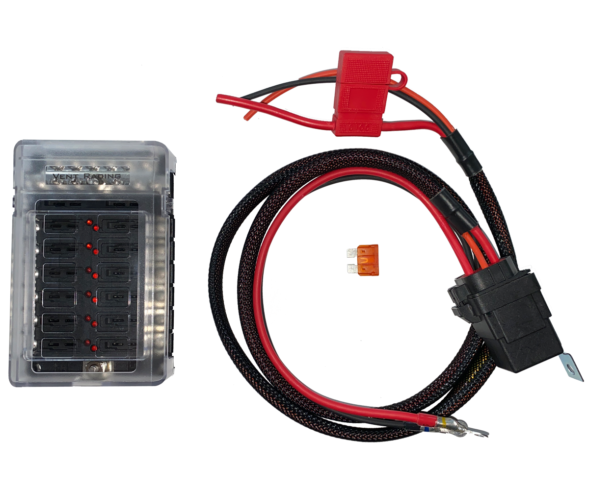 Universal Accessory Fuse Block - Vent Racing Technologies